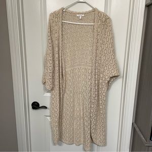 Maurice’s duster cardigan